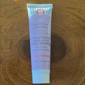 First Aid Beauty KP Bump Eraser Body Scrub - Purple and White